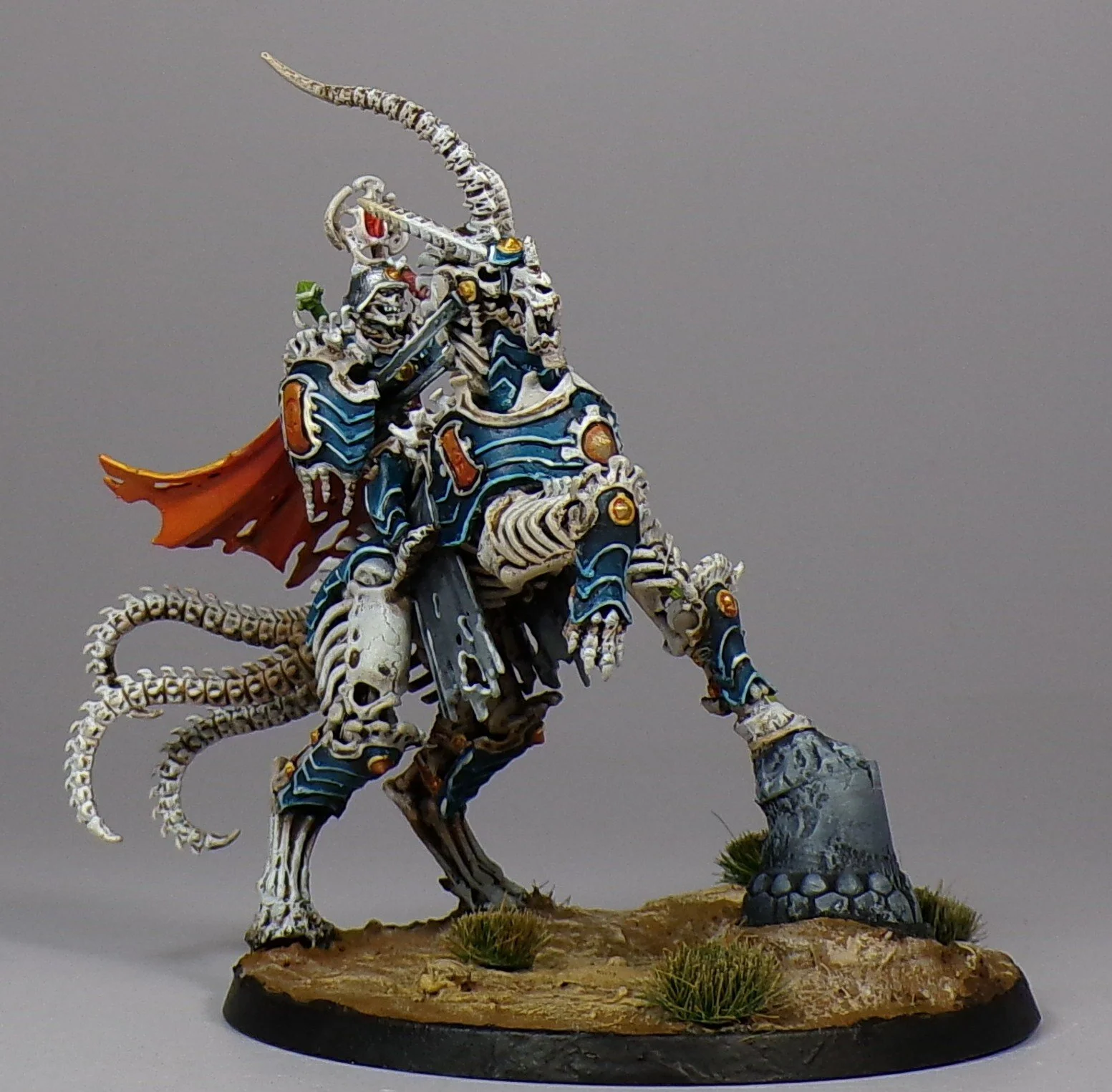 Warhammer Age of Sigmar - Ossiarch Bonereapers raised from the